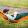 Outdoor Deluxe Portable Hammock Compact 1-Person 108"*54" Hammock