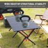 Camping Table Portable Table Folding Table with Carry Bag,4-6 Person Table for Camping Outdoor Picnic